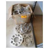 Brackets and 4) 5 Hole Hubs