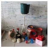 Plant Stand, Planter Pots, Candles