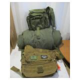 Army Duffle Bag With Bed Roll, 2) Ammo Type