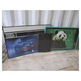 Framed Mach I And Panda Posters