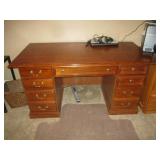 Solid Wood Office Desk by Riverside