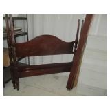 Full Size Mahogany Poster Bed Frame
