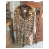Multi Color Mink Coat by Hailstone Furrier
