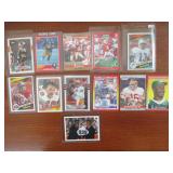 Topps Merril Hoge Signed Sports Card And Rookie