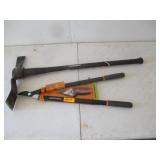 Husky Pick, Fiskars Tree Trimmer / Shears