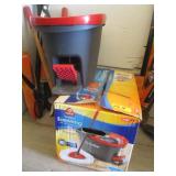 2) O Cedar Easy Wring Mop Buckets