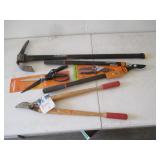 Husky Pick, Fiskars Tree Trimmer / Shears