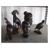 Iron Wood Figurines