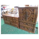 Chest of Drawers and Dresser
