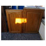 2) Cabinets