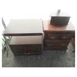 End Table, Night Stand and Jewelry Box