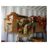 Fall Decor and Artificial Plants, Halloween Wreath