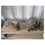 Tongs, Strainers, Spoons, Spatulas