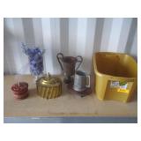 Containers with Lids, Mug, Vase and More