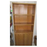 Oak Colored Bookshelf