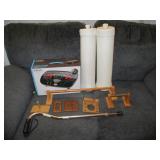 Vibration Foot Massager, Wood Bathroom Set