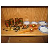 Authentic USSR Russia Cups, Spoons and Plates