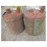 2) Motor Oil Cans