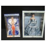 Wedgwood & Fire & Ice Barbie Collector Dolls