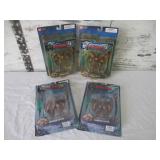 4) Mobile Suit Gundam Wing Action Figures