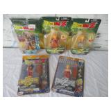 5) Dragonball Z Action Figures