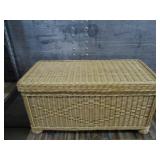 Wicker Chest with Toys