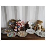 Collectible Plates, Figures, Bells & Decor