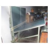 Fold Up Ping Pong Table With Net And Paddles