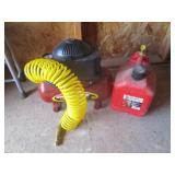 Coleman Powermate Air Compressor, Gas Can