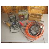 Battery Charger, Heater, Wood Crate, Electrical