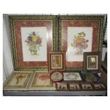 Framed Art and Needlepoint