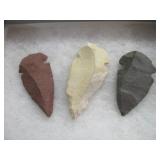 3) Arrowheads