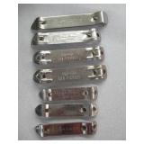 7) Bottle Top Openers / Can Piercer  (Schlitz,