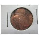 1983 Off Center "Error" Penny