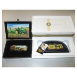 2) John Deere Collector Knives