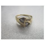 14K Ring with Stones