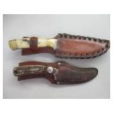 2) Knives: Eagle Catching Fish, Uncle Henry
