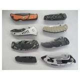 8) Holding Knives: Camillus, Coast, Outdoor Edge