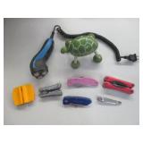 Electric Razor, Folding Knives and Pliers,