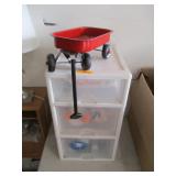 Toys, Plastic Bins