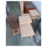 End Tables, Stool, Foot Stool