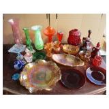 Carnival Glass, Colored Glass