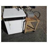 Kenmoor Dryer, Metal Rolling Cart