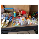 Toys, Steam Engine, Flip Flops, Little People