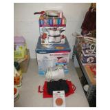 Fondue Pot, Ice Cream Maker, Cookie Skillet