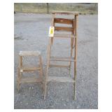 Wood Ladder And Step Ladder