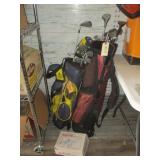 Golf Bags, Clubs & Balls