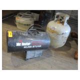 Heater, Propane Tank