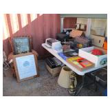 Contents of Table and Under Table and Chair