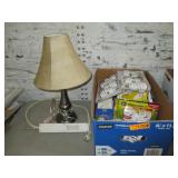 Table Lamp and Light Bulbs